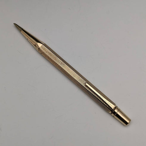 British Vintage Yard O 紅色滾金六角形自動鉛筆盒裝